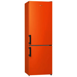 Gorenje RK6192EO Freestanding Fridge Freezer, A++ Energy Rating, 60cm Wide, Juicy Orange